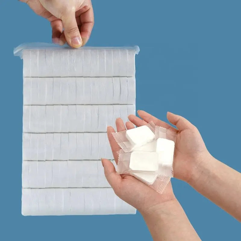 OEM Ultra-Thick Compressed Travel Towels | 100% Eco-Cotton Little Cotton