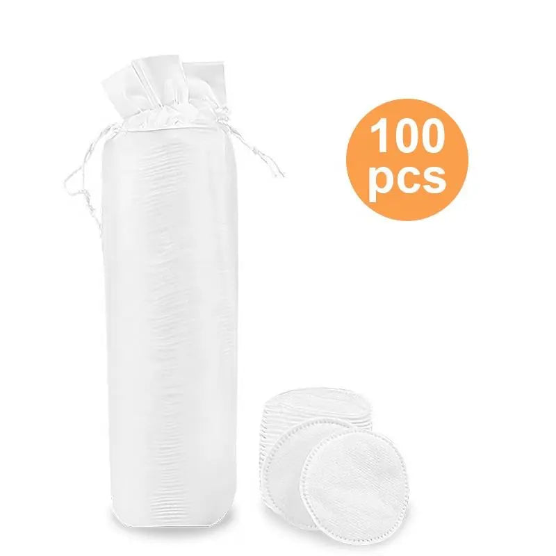 OEM 180GSM Organic Cotton Round Pads | 3-Layer Premium Factory Little Cotton