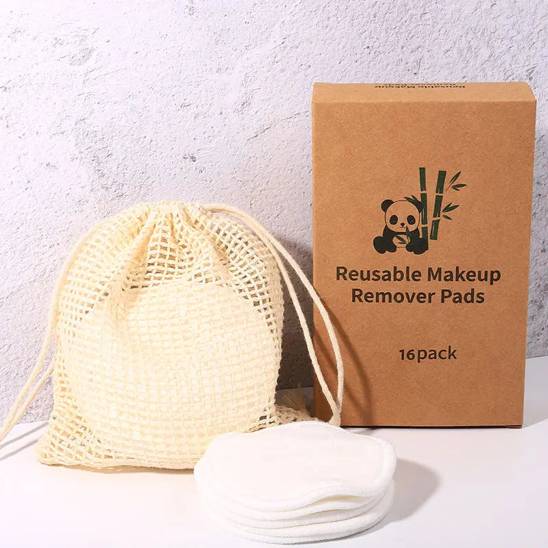 OEM Velvet Reusable Makeup Remover Pads | 3-Layer Eco-Cotton Little Cotton