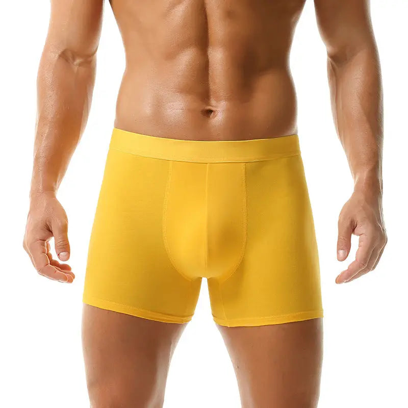 OEM Premium Men's Cotton Boxer Briefs | Custom Private Label Underwear Little Cotton