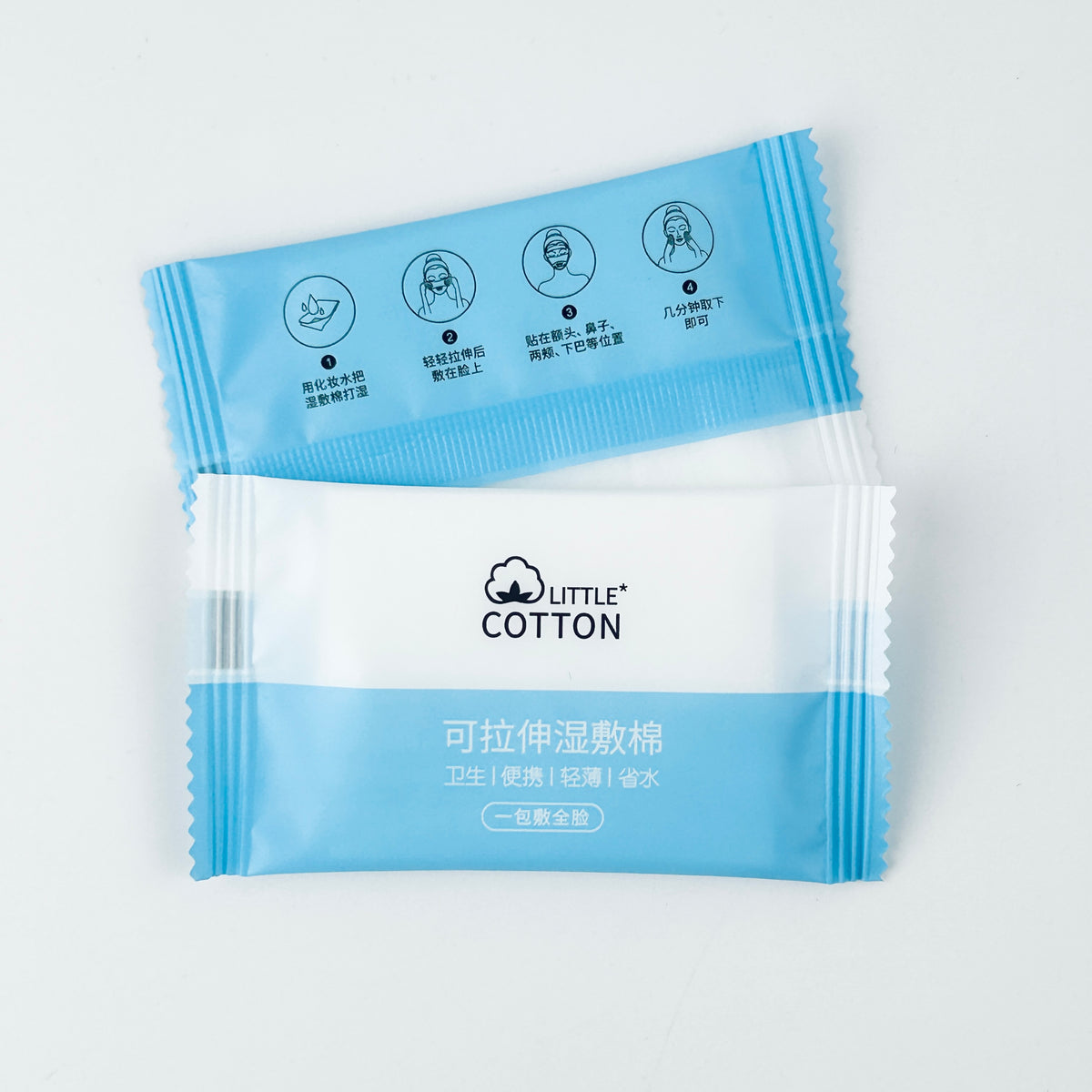 OEM Stretchable Dry Toner Pads | Targeted Wet Dressing | Little Cotton - Little Cotton | Disposable Cotton Products Manufacturer & Wholesale