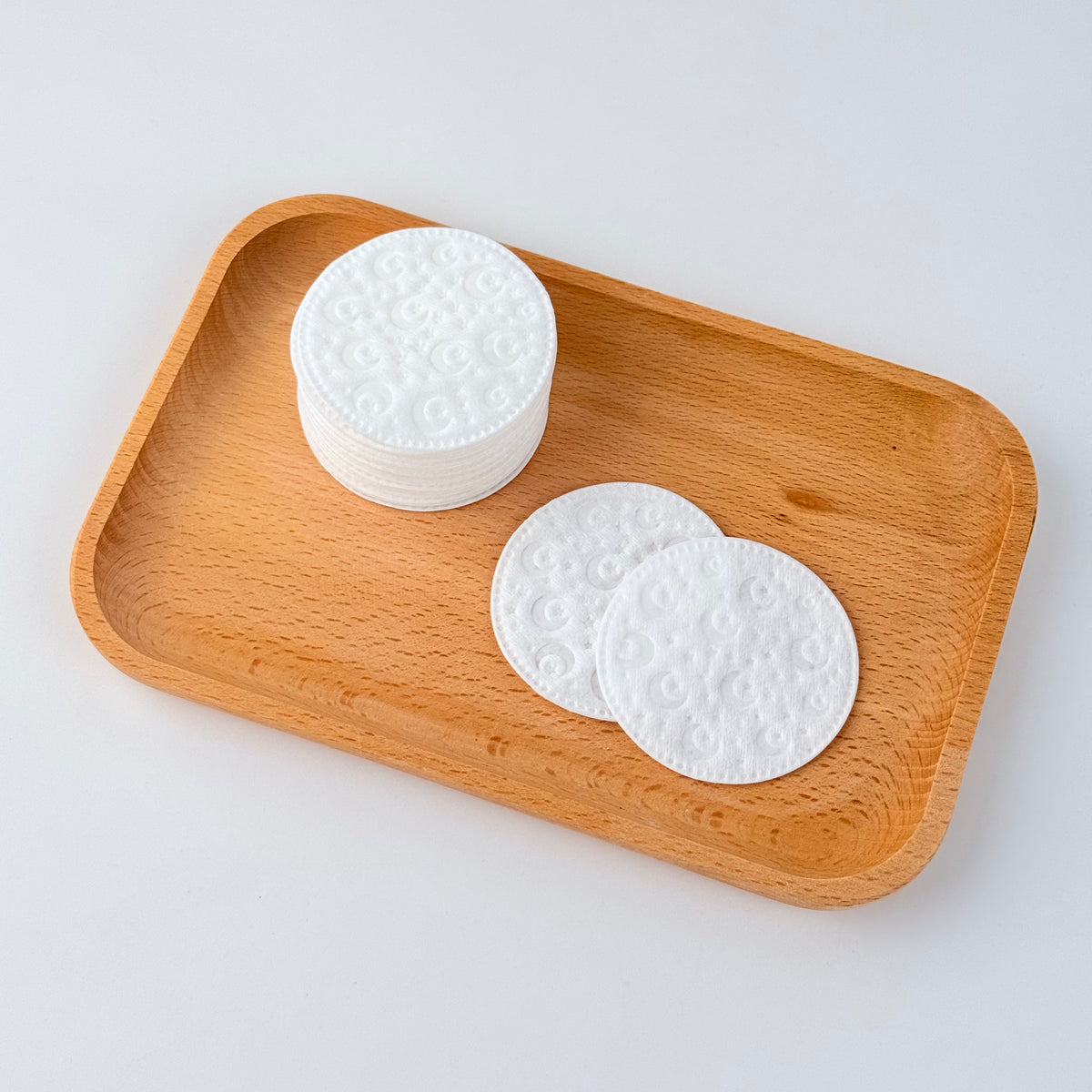 OEM Moon and Star Embossed Round Cotton Pads | Little Cotton