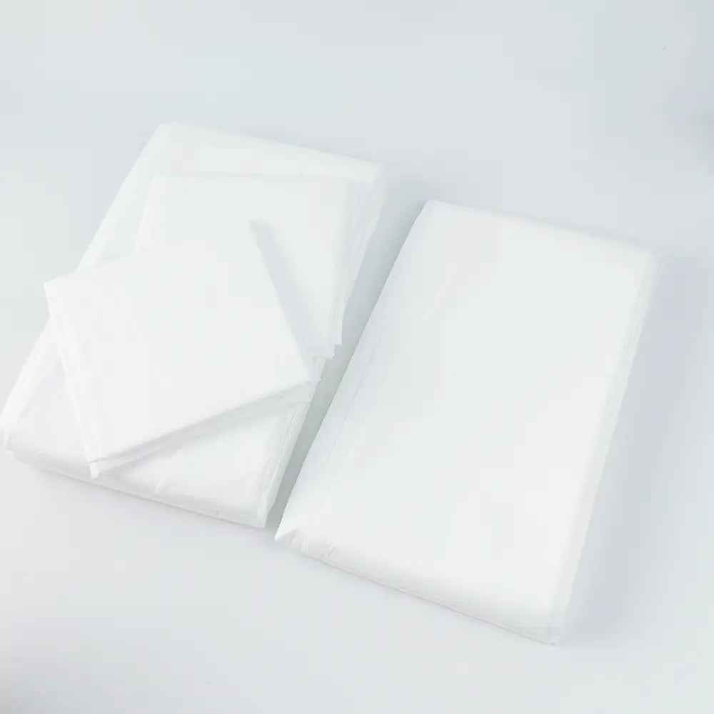 OEM Hospital-Grade Disposable Bedding Set | Little Cotton SMS Sheets