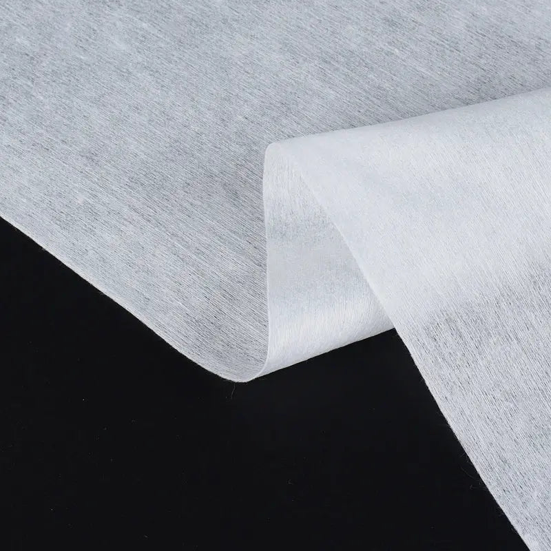 Close-up of durable high tensile strength polypropylene nonwoven material for packaging