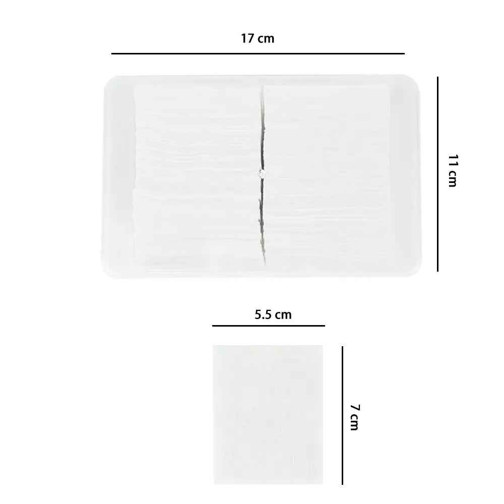 OEM 160GSM Non-Pressed Edge Cotton Pads | Little Cotton