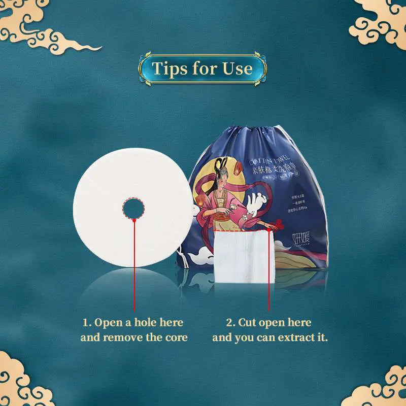 Ultra-thick 90GSM sustainable cotton wipes for professional estheticians and salons