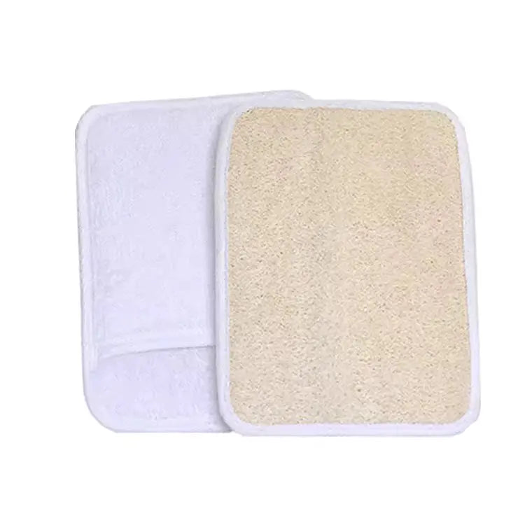 OEM Organic Natural Loofah Exfoliating Glove | Body Scrub Mitt | Little Cotton Little Cotton | Disposable Cotton Products Manufacturer & Wholesale