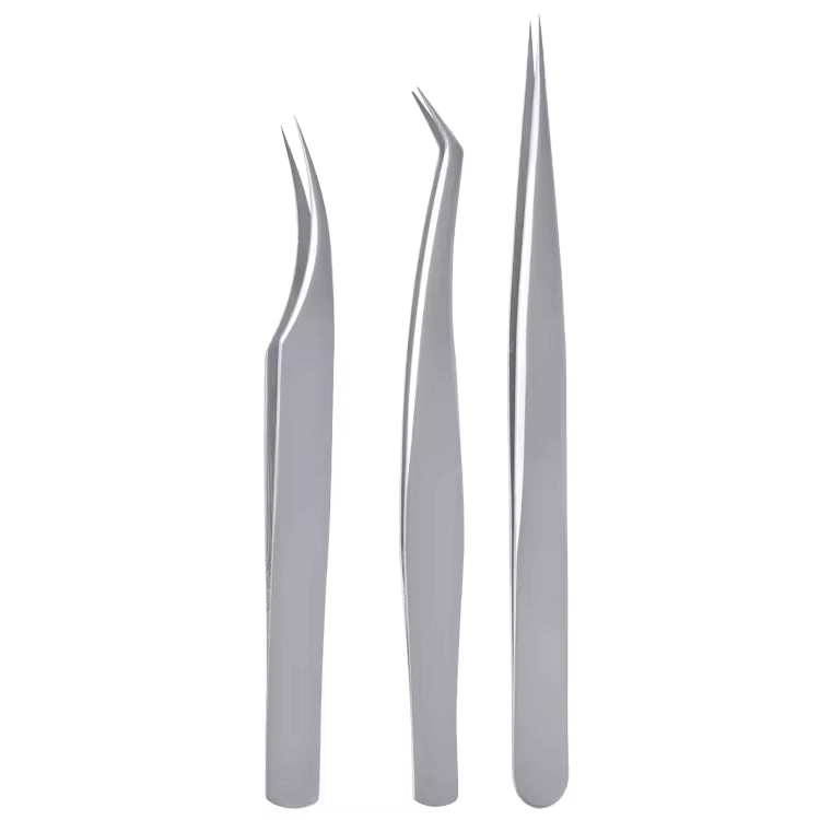 OEM Stainless Steel Pointed Lash Tweezers | Volume Extensions | Little Cotton - Little Cotton | Disposable Cotton Products Manufacturer & Wholesale