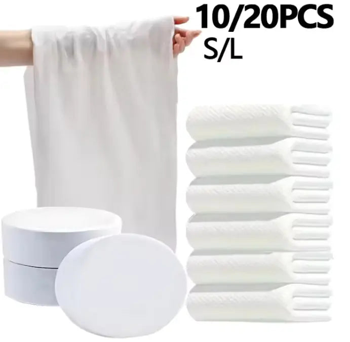 OEM Disposable Compressed Towels 24x30cm | Little Cotton Little Cotton
