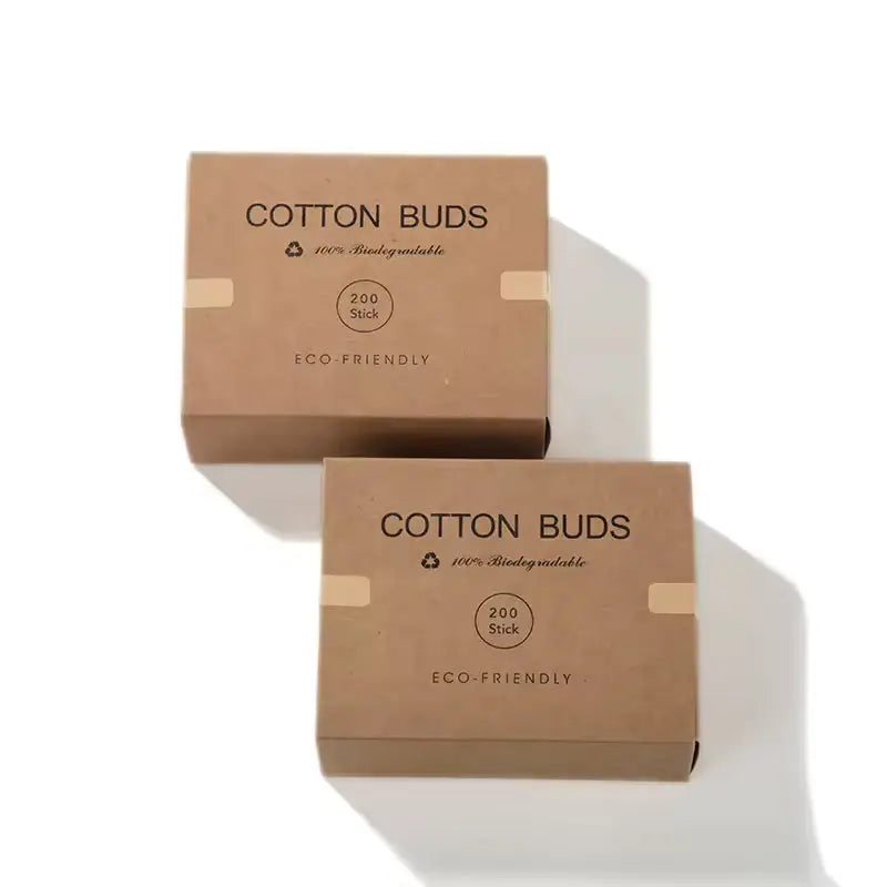 OEM 200 Pcs Bamboo Cotton Swabs | Eco-Friendly Little Cotton Buds Little Cotton