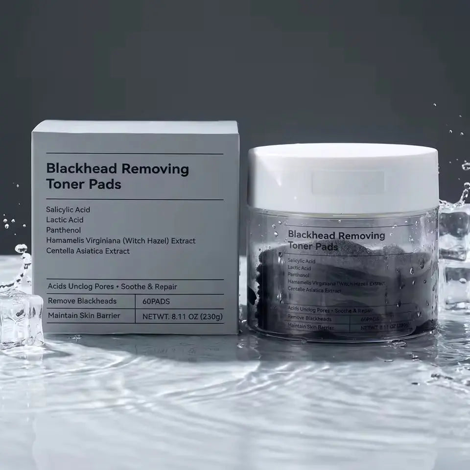 OEM Lactic Acid Blackhead Removal Pads | Panthenol Calming | Little Cotton Little Cotton