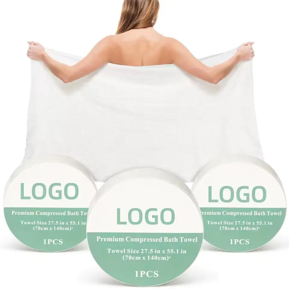 OEM 70x140cm Compressed Bath Towels | Little Cotton Wholesale Little Cotton