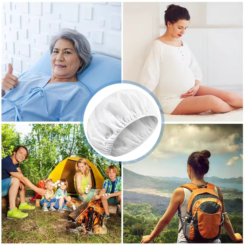 OEM Microwaveable Waterless Shampoo Cap | Rinse-Free Bedridden Care | Little Cotton Little Cotton | Disposable Cotton Products Manufacturer & Wholesale