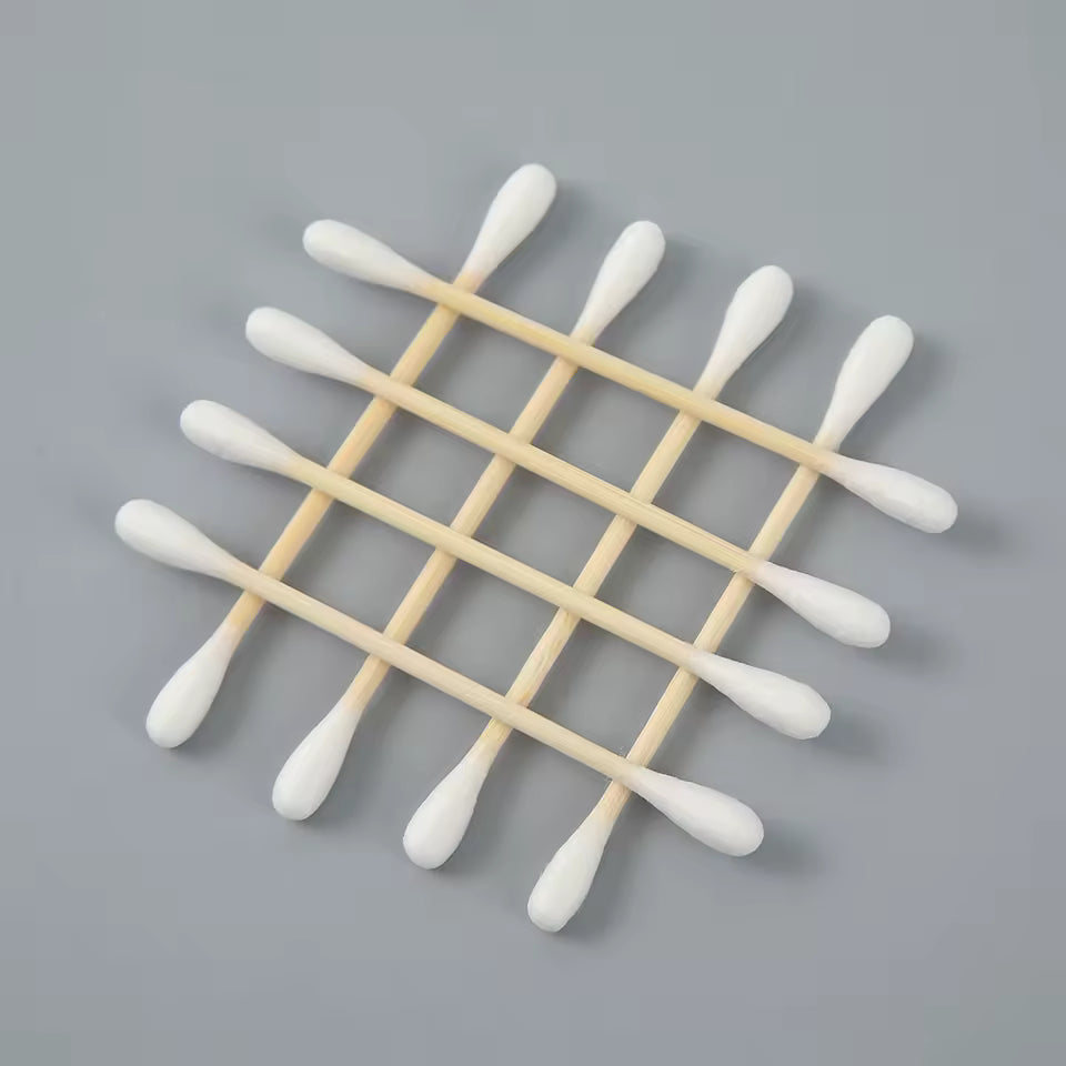 OEM Thin Cotton Swabs | Double Head Ear Buds & Q-Tips Factory