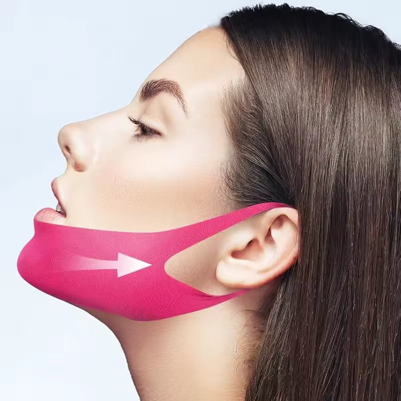 OEM Reusable V-Line Lifting Strap | Double Chin Reducer | Little Cotton Little Cotton | Disposable Cotton Products Manufacturer & Wholesale