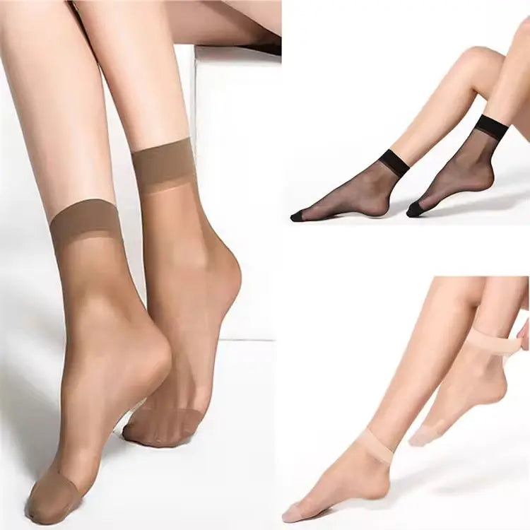 OEM Summer Sheer Try-On Socks for Women | Little Cotton Little Cotton