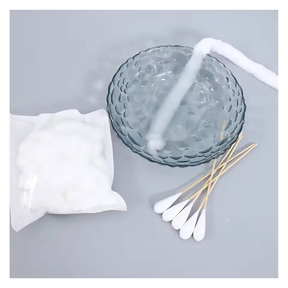 OEM Organic Cotton Sliver Coil for Nail Salons | Little Cotton Little Cotton