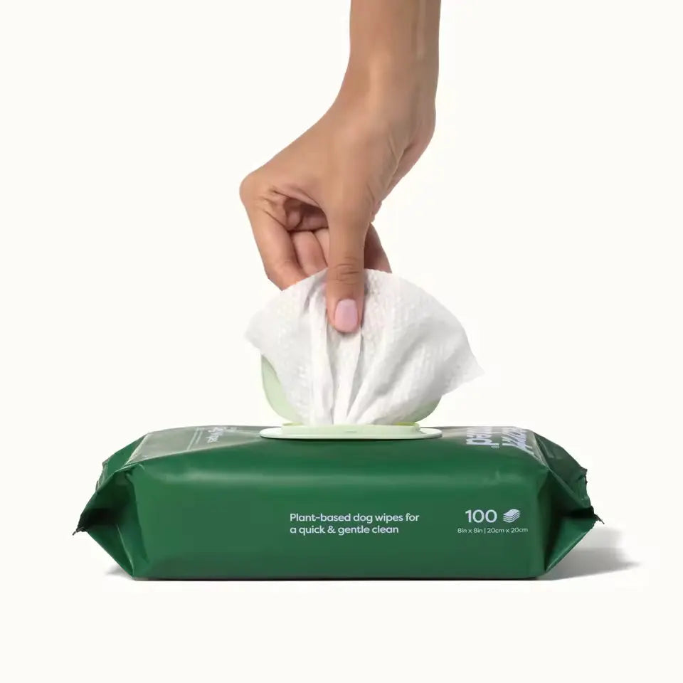 OEM 20x20cm Eco-Friendly Pet Wipes | Cat Tear Stain & Dog Ear Cleaner Little Cotton