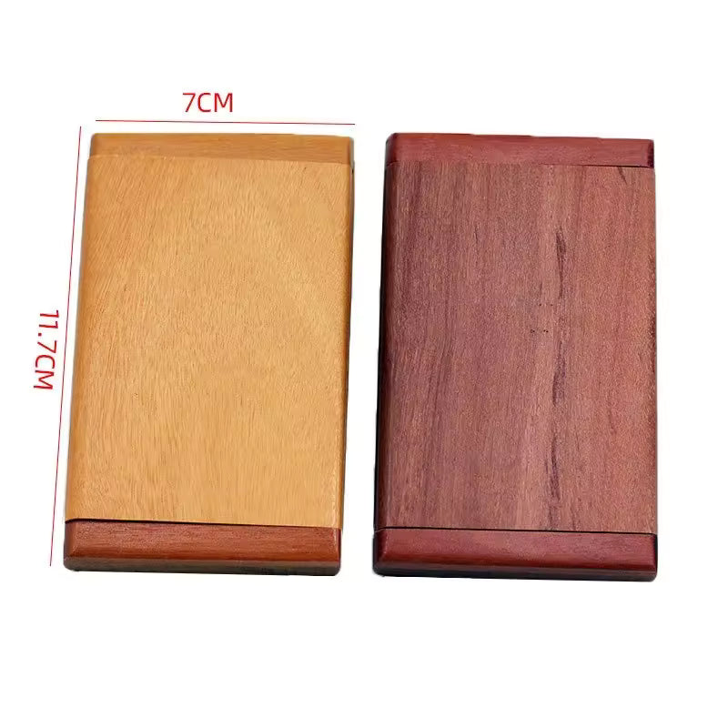 OEM Custom Sandalwood Mirror & Comb Set | Foldable Travel Grooming | Little Cotton