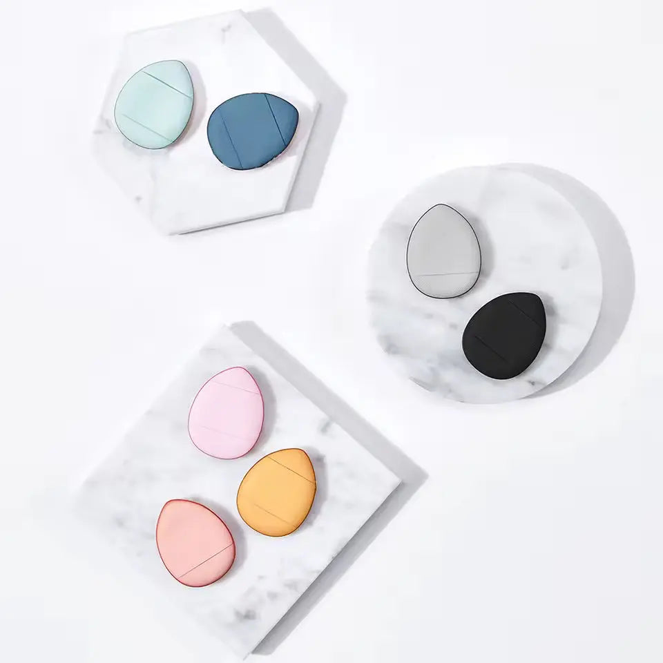 OEM Mini Thumb Powder Puff | Precision Eye & Detail Blending | Little Cotton Little Cotton | Disposable Cotton Products Manufacturer & Wholesale