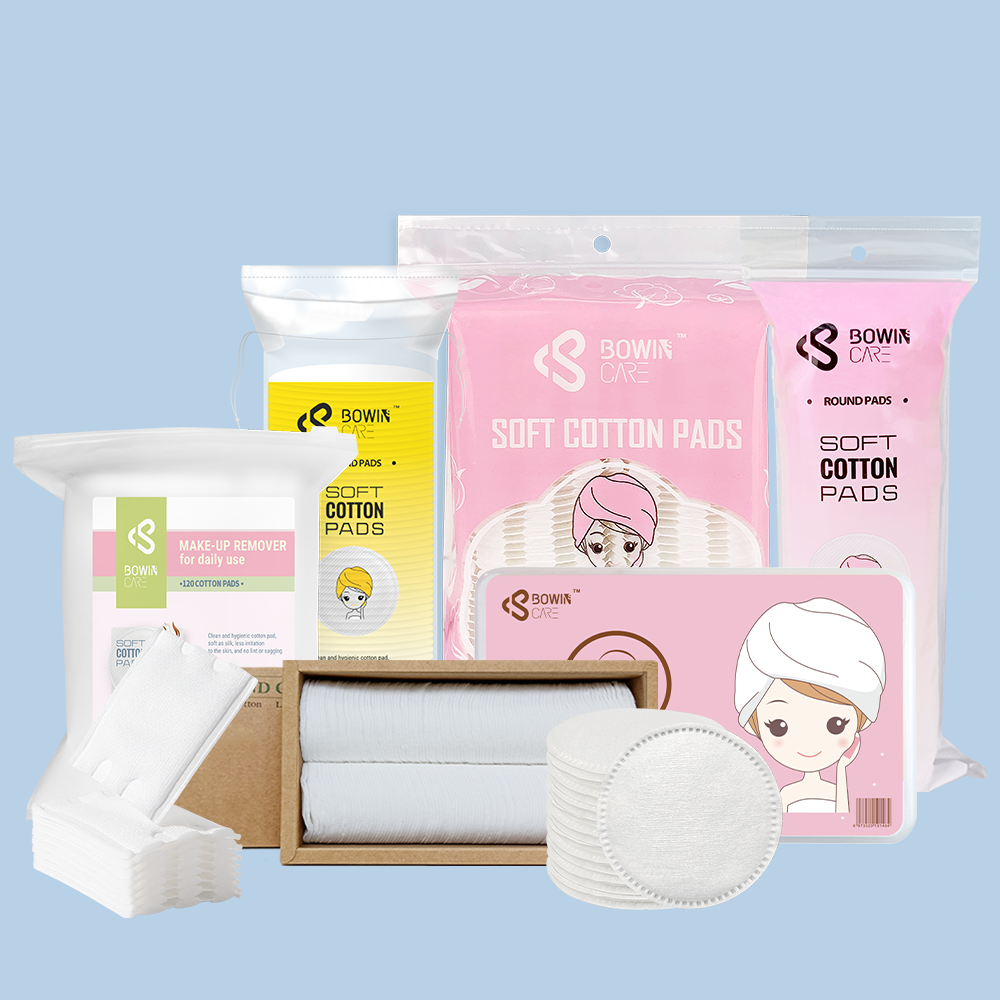 Little Cotton wholesale makeup cotton pads and soft makeup remover pads, featuring customizable OEM packaging for global B2B cosmetic brands.