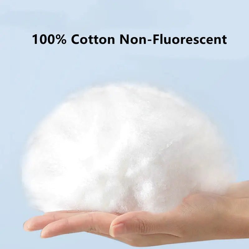 OEM 3-Layer Cosmetic Cotton Rounds | Dot Embossed 180GSM Little Cotton