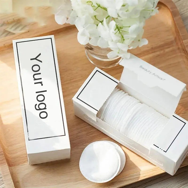 OEM 100% Cotton Round Facial Pads | 180GSM Premium Manufacturer Little Cotton