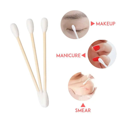 OEM Eco-Friendly Cotton Swabs | Bamboo & Paper Stick Buds Manufacturer Little Cotton