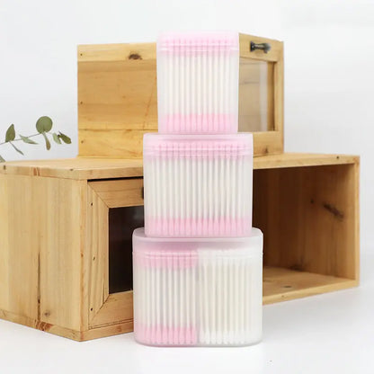 OEM Colorful Bamboo Cotton Swabs | Little Cotton Makeup Buds Little Cotton
