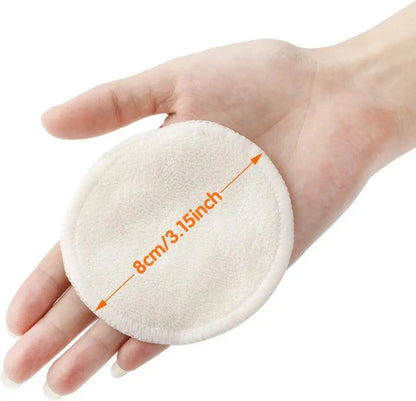 OEM Bamboo Cotton Reusable Makeup Remover Pads Set | Oeko-Tex 100 Little Cotton