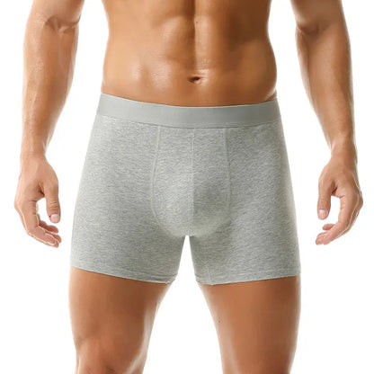 OEM Premium Men's Cotton Boxer Briefs | Custom Private Label Underwear Little Cotton
