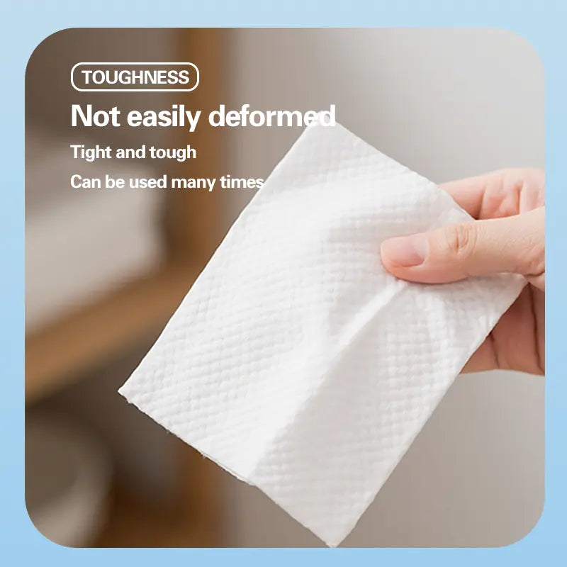 OEM Extra-Large Pure Cotton Face Towels | 25x30cm Disposable Little Cotton