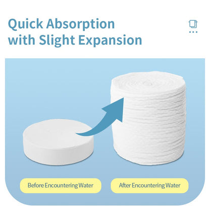 Premium disposable compressed face and bath towels for travel and hotel amenities, manufactured by Little Cotton OEM factory.