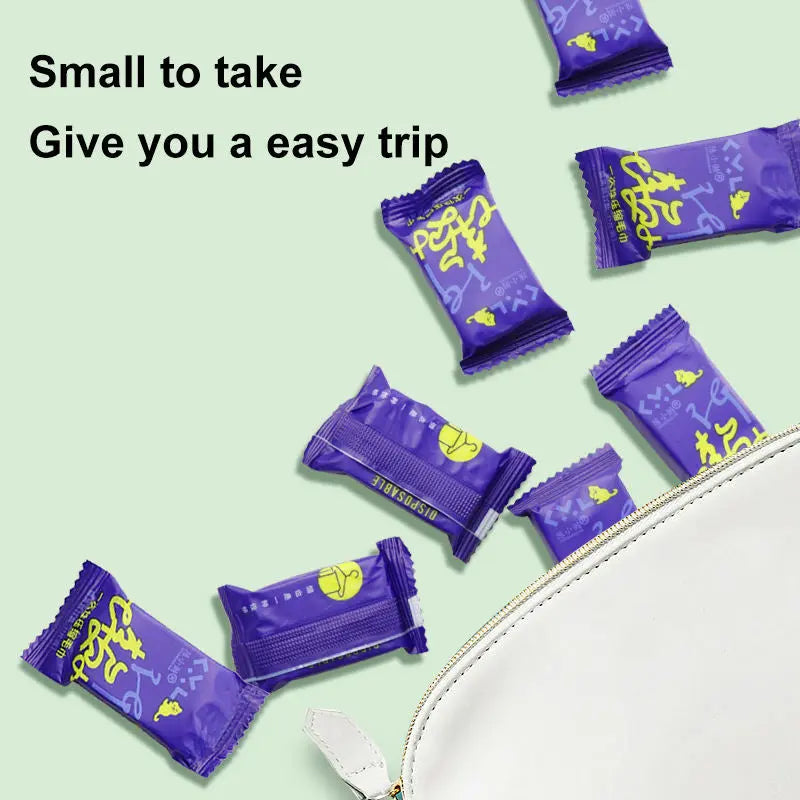OEM Ultra-Thick Compressed Travel Towels | 100% Eco-Cotton Little Cotton
