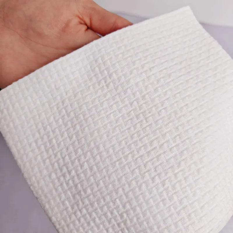 OEM Biodegradable Boxed Face Towels | 100% Cotton Disposable Little Cotton