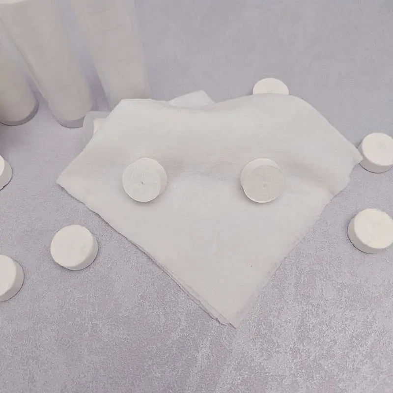 OEM Eco-Friendly Compressed Towels in Tube | 50-80GSM Cotton Little Cotton