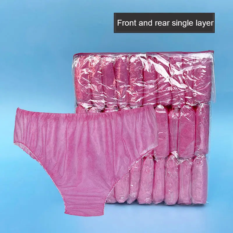 OEM Ladies Disposable Non-Woven Panties | Spa & Massage Underwear Little Cotton