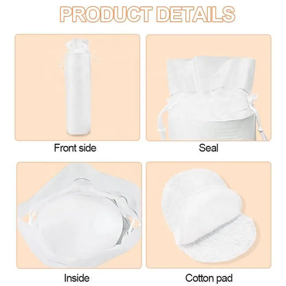 OEM 180GSM Organic Cotton Round Pads | 3-Layer Premium Factory Little Cotton