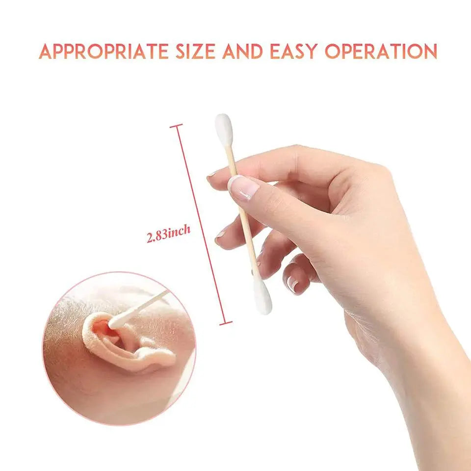 OEM Eco-Friendly Cotton Swabs | Bamboo & Paper Stick Buds Manufacturer Little Cotton