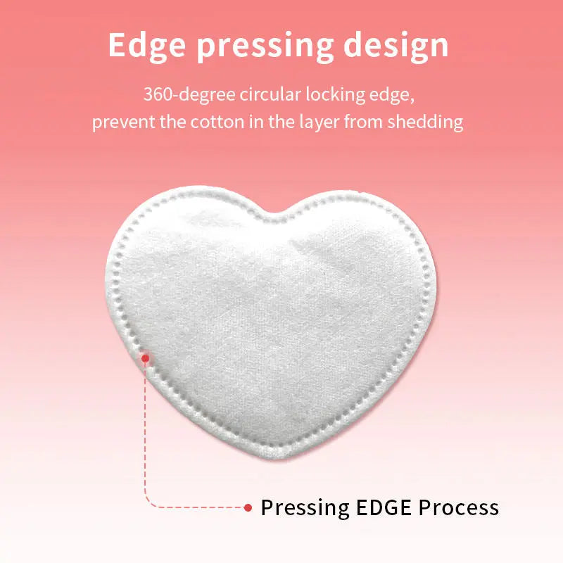 OEM Luxury Heart-Shaped Cotton Pads | Custom Makeup Removers Little Cotton