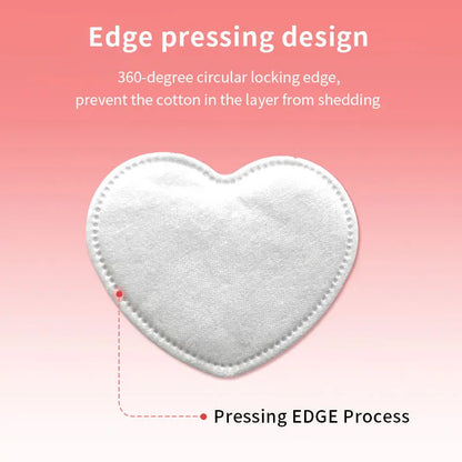 OEM Luxury Heart-Shaped Cotton Pads | Custom Makeup Removers Little Cotton