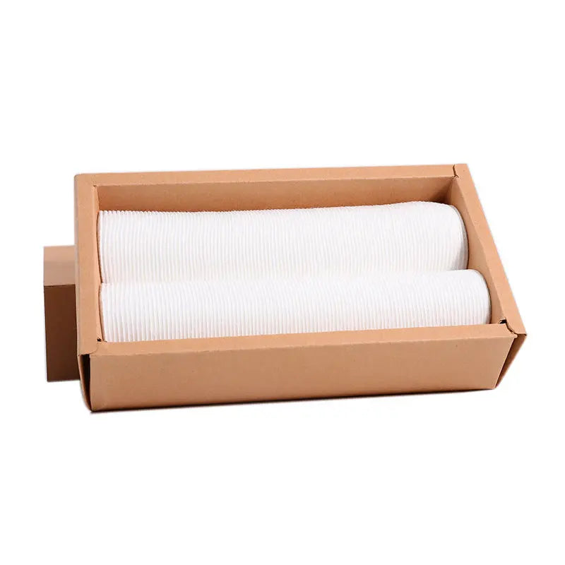 OEM Organic Cotton Pads in Kraft Paper Box | 3-Layer 100% Cotton Little Cotton
