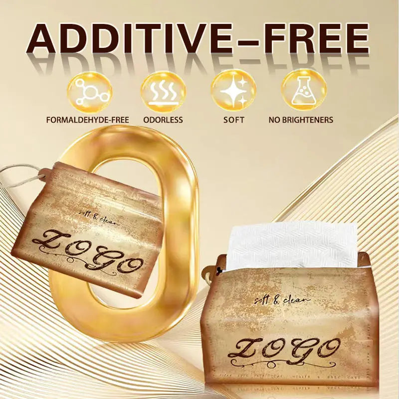OEM 2-Ply Pearl Embossed Face Towels | 25x30cm XL Non-Woven Little Cotton