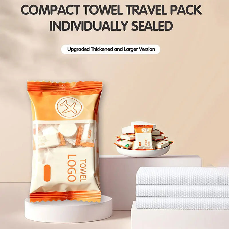 OEM Baby-Safe Compressed Face Towels | Hypoallergenic Magic Towel Little Cotton