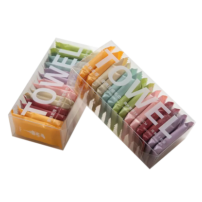 OEM Compressed Face Towels 24x30cm | Bulk Factory Direct Little Cotton