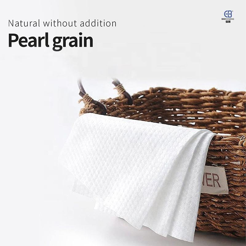 OEM 100% Cotton Non-Woven Disposable Face Towels | Factory