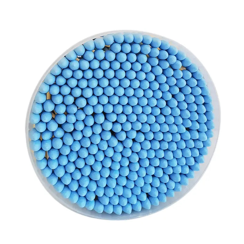 OEM Colorful Bamboo Cotton Swabs | Little Cotton Makeup Buds Little Cotton