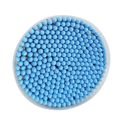 OEM Colorful Bamboo Cotton Swabs | Little Cotton Makeup Buds Little Cotton