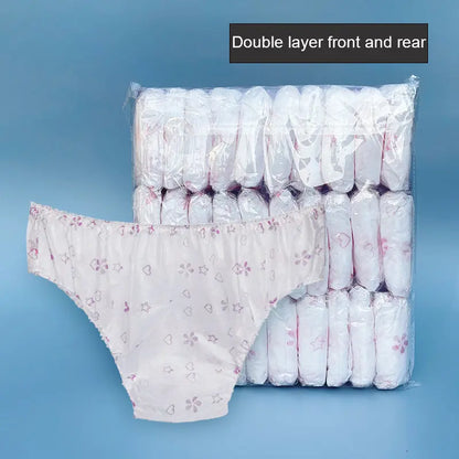 OEM Ladies Disposable Non-Woven Panties | Spa & Massage Underwear Little Cotton