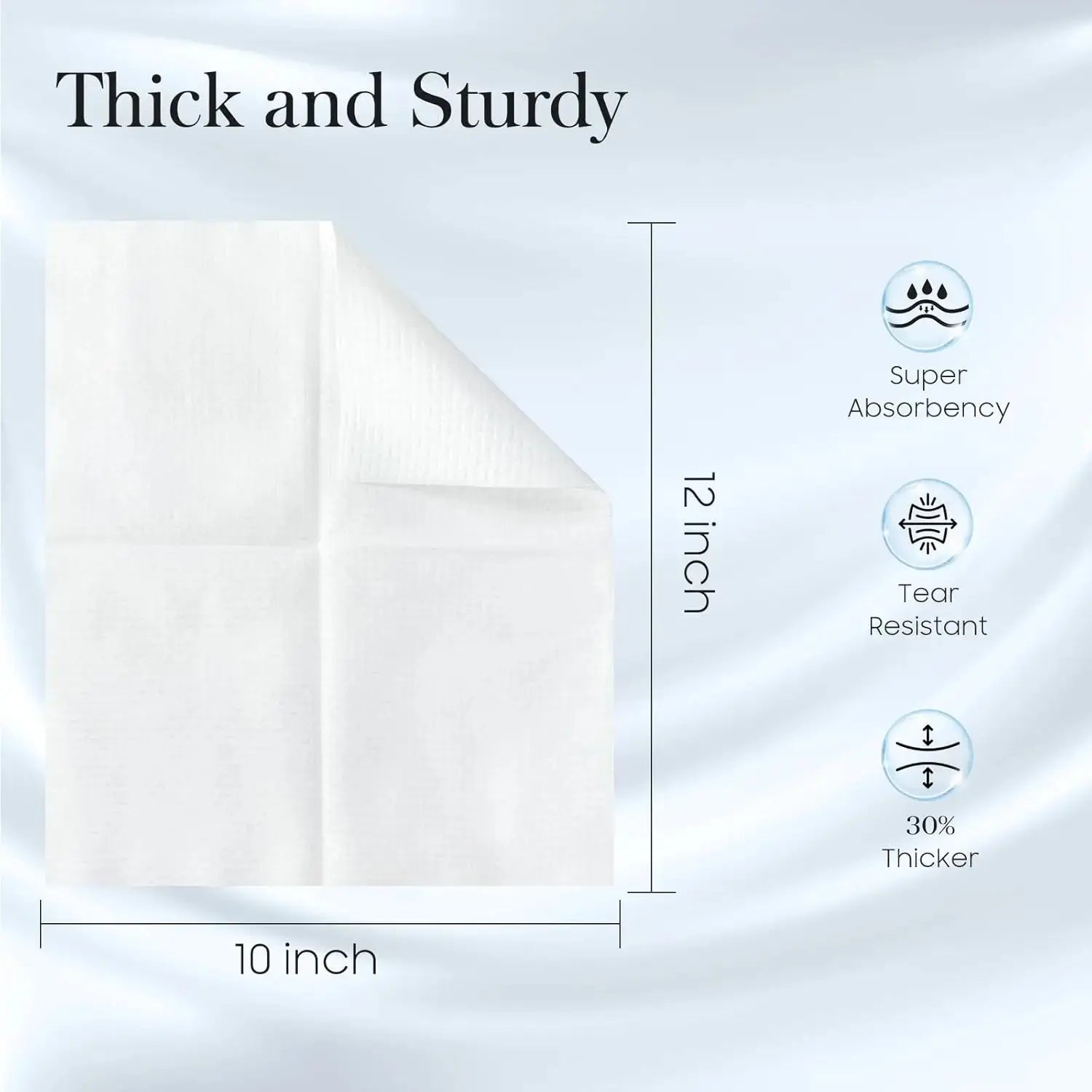 OEM 100% USDA Biobased Face Towels | FDA & BSCI Certified Little Cotton